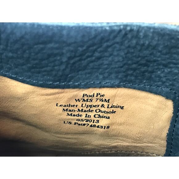 Gentle Souls Silver Black Pie Pod Ankle Boots Size 7.5 - Picture 9 of 10